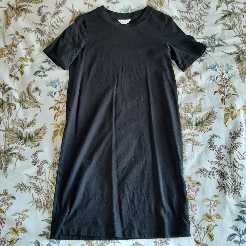 Black T-Shirt Dress From H&M